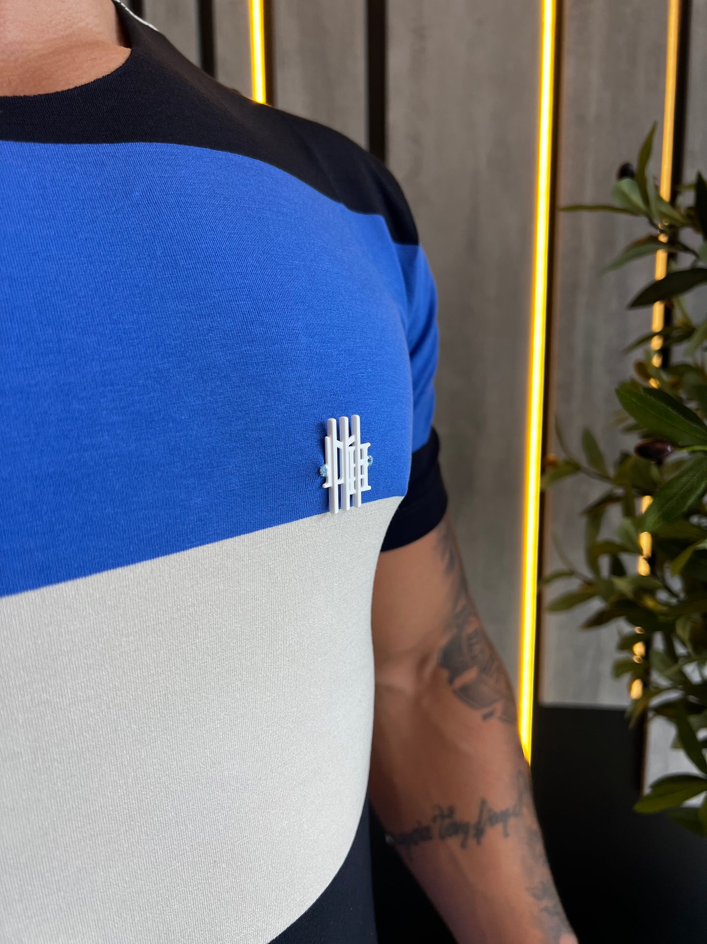 camiseta mahe striped winter