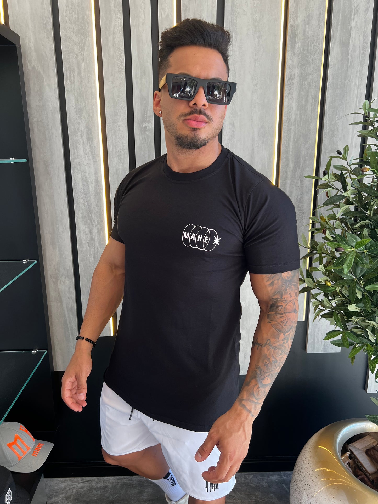 camiseta mahe star black