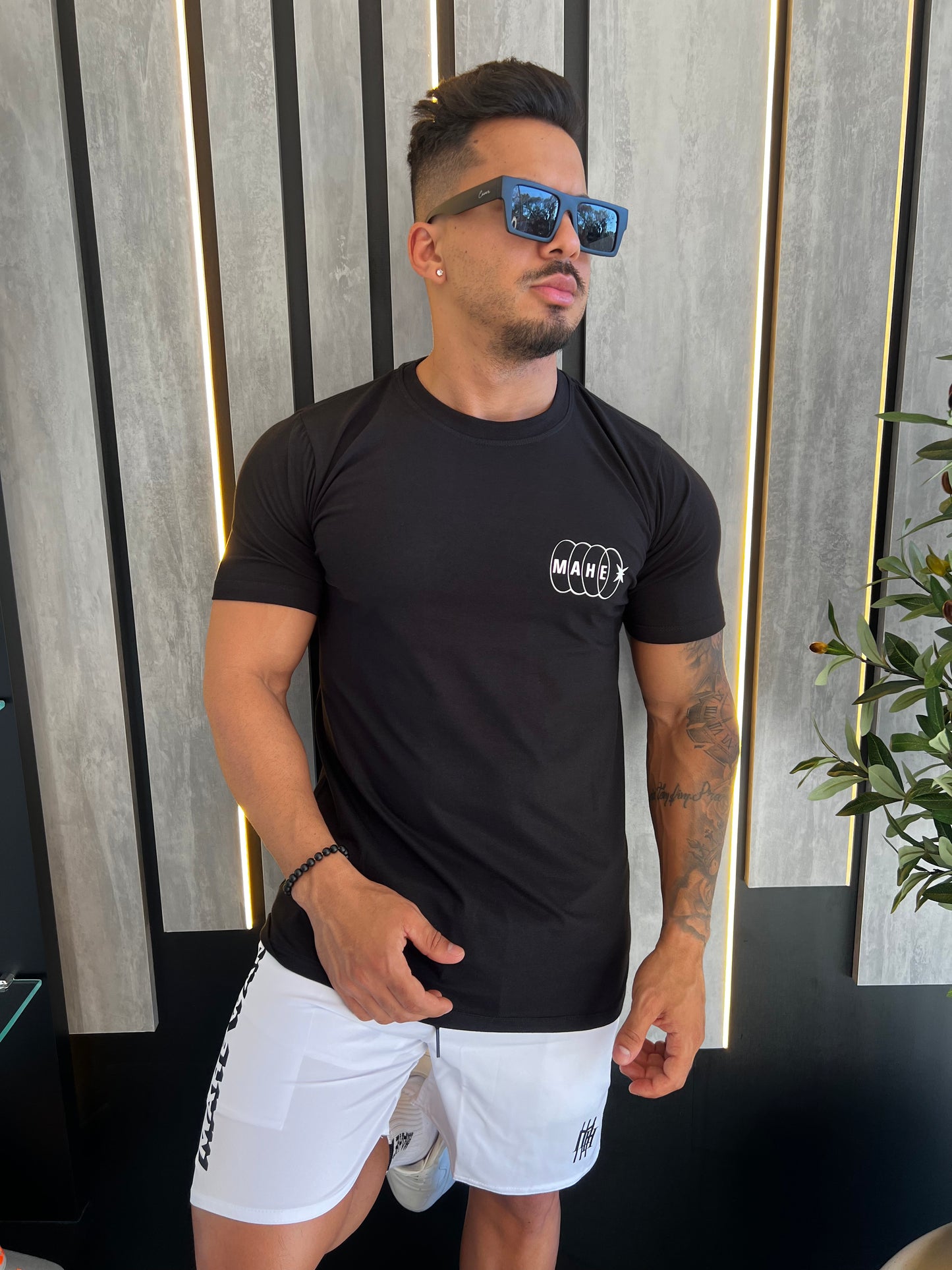 camiseta mahe star black