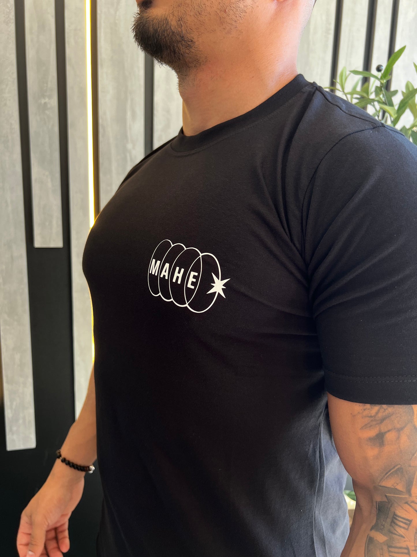 camiseta mahe star black