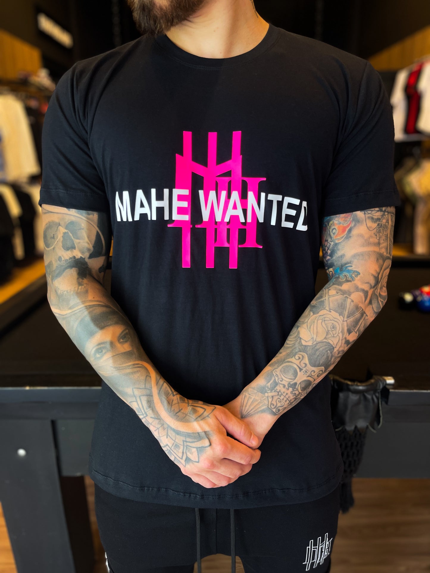 camiseta mahe midnight black