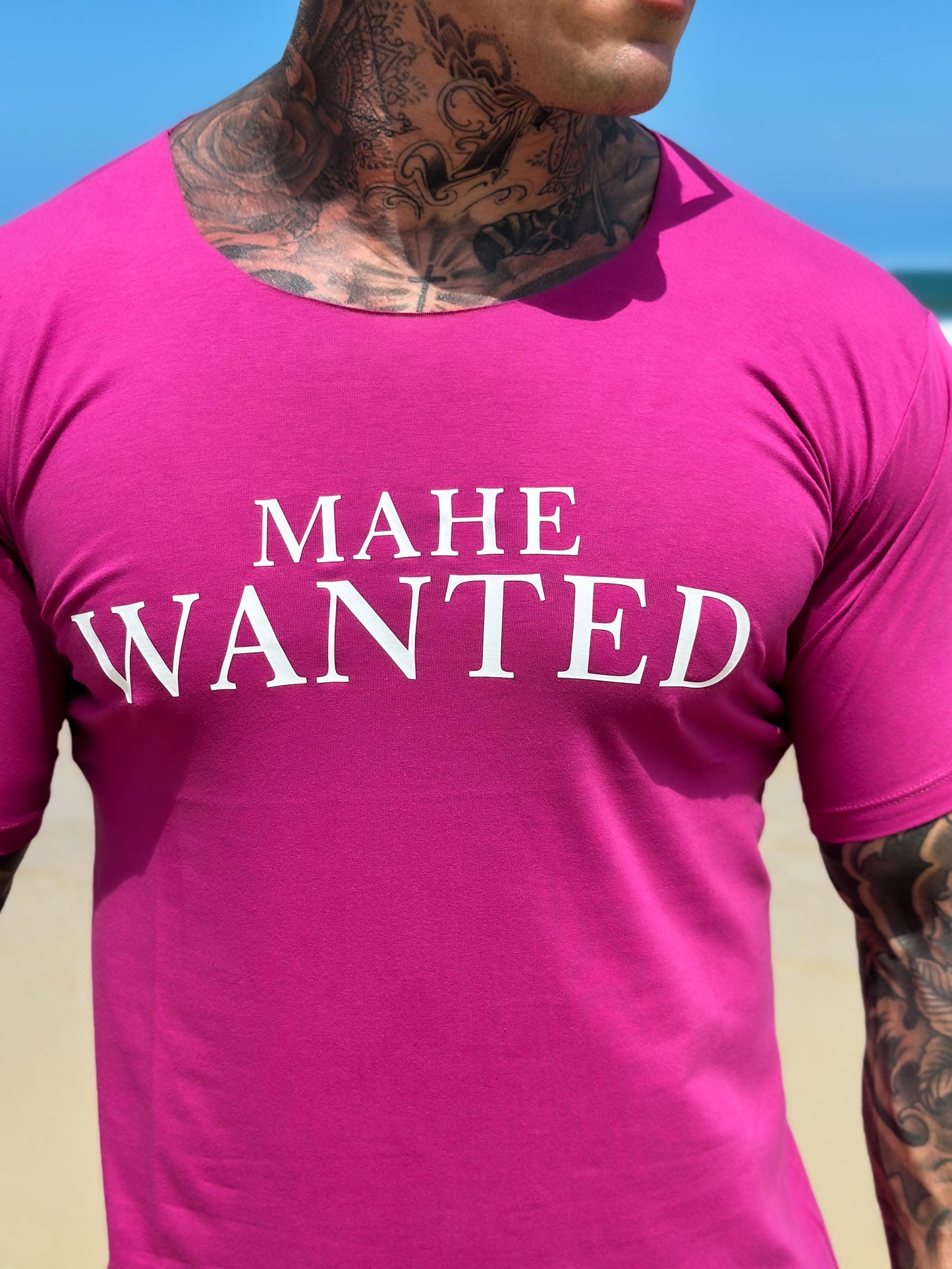 camiseta mahe bright pink
