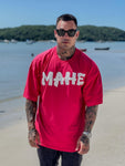 Camiseta Mahe Over Fleck Pink