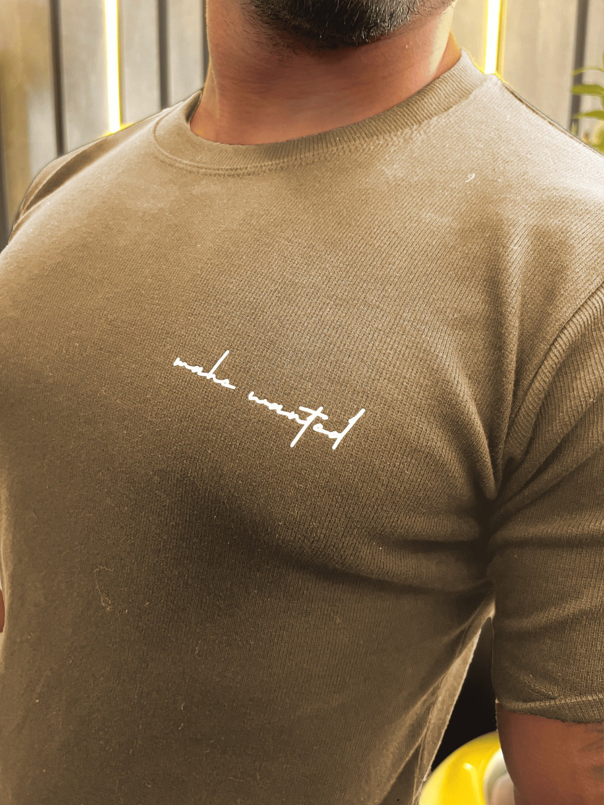 camiseta mahe portofino brown