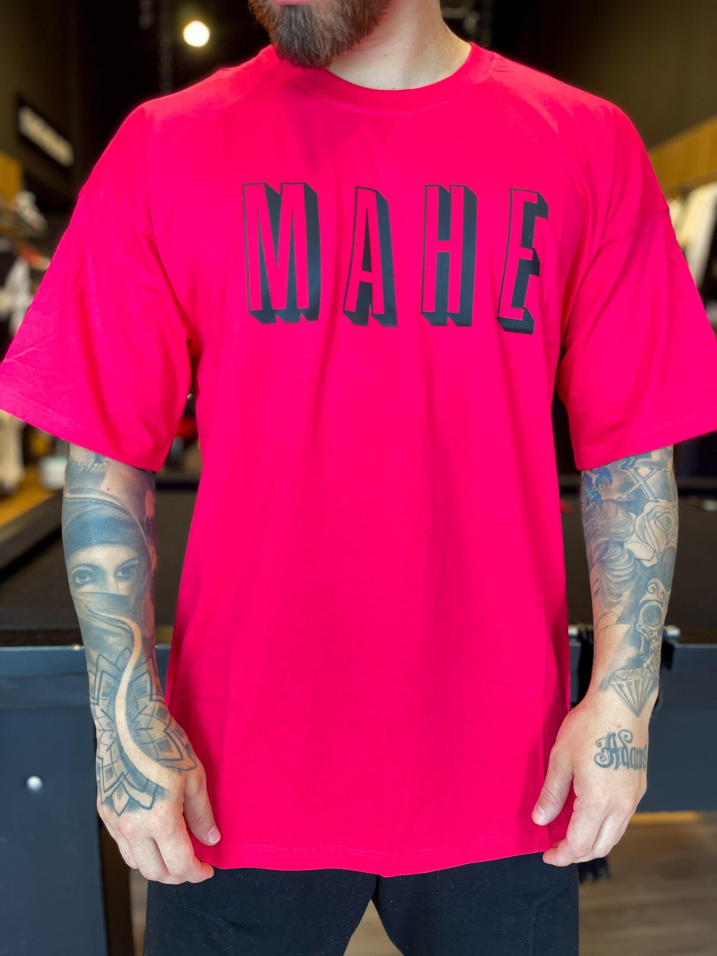 camiseta mahe over obscurity pink