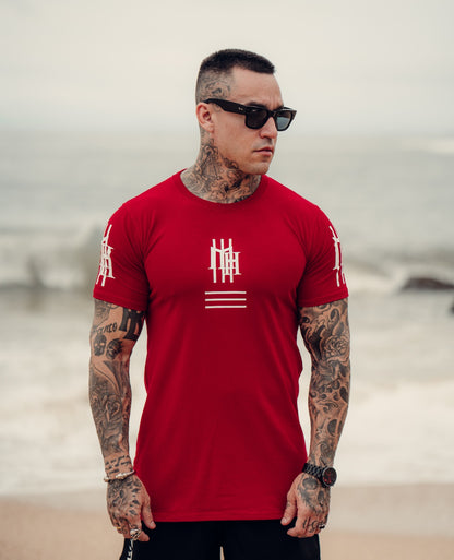 Camiseta Mahe Bay Red