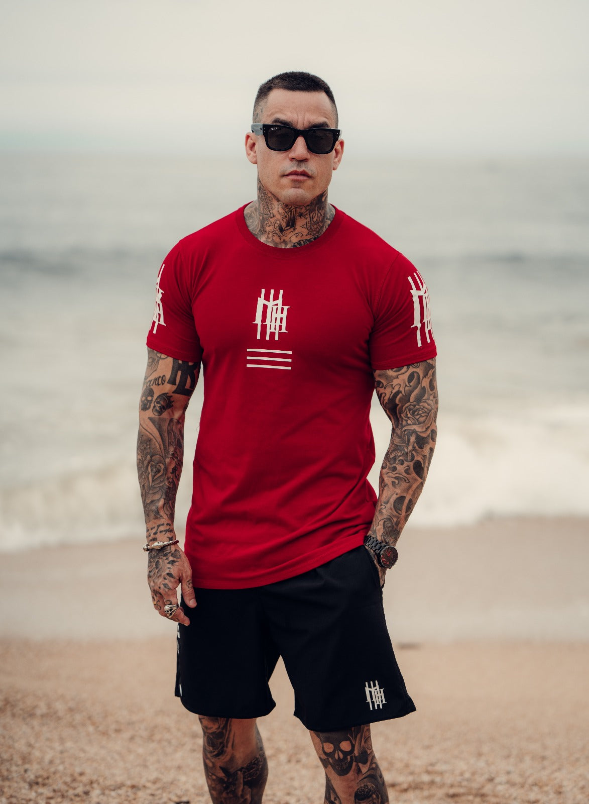 camiseta mahe bay red