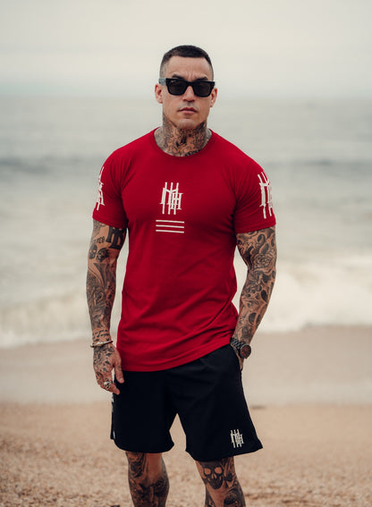 Camiseta Mahe Bay Red
