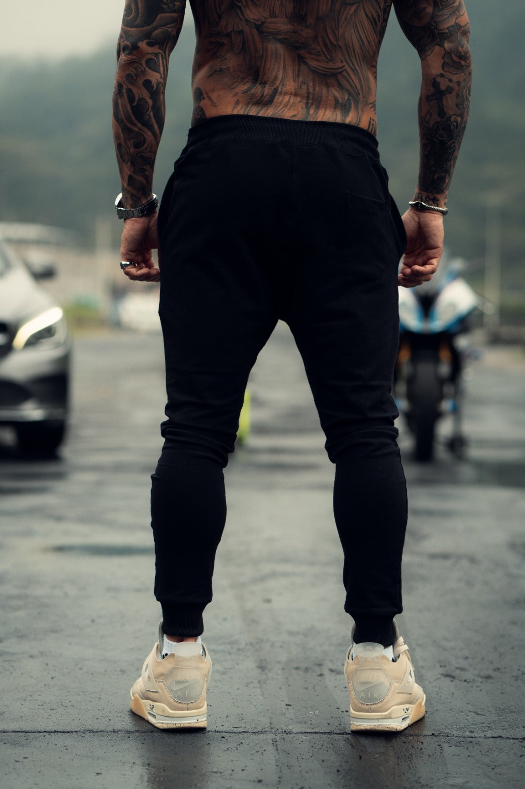 calça mahe race fury black