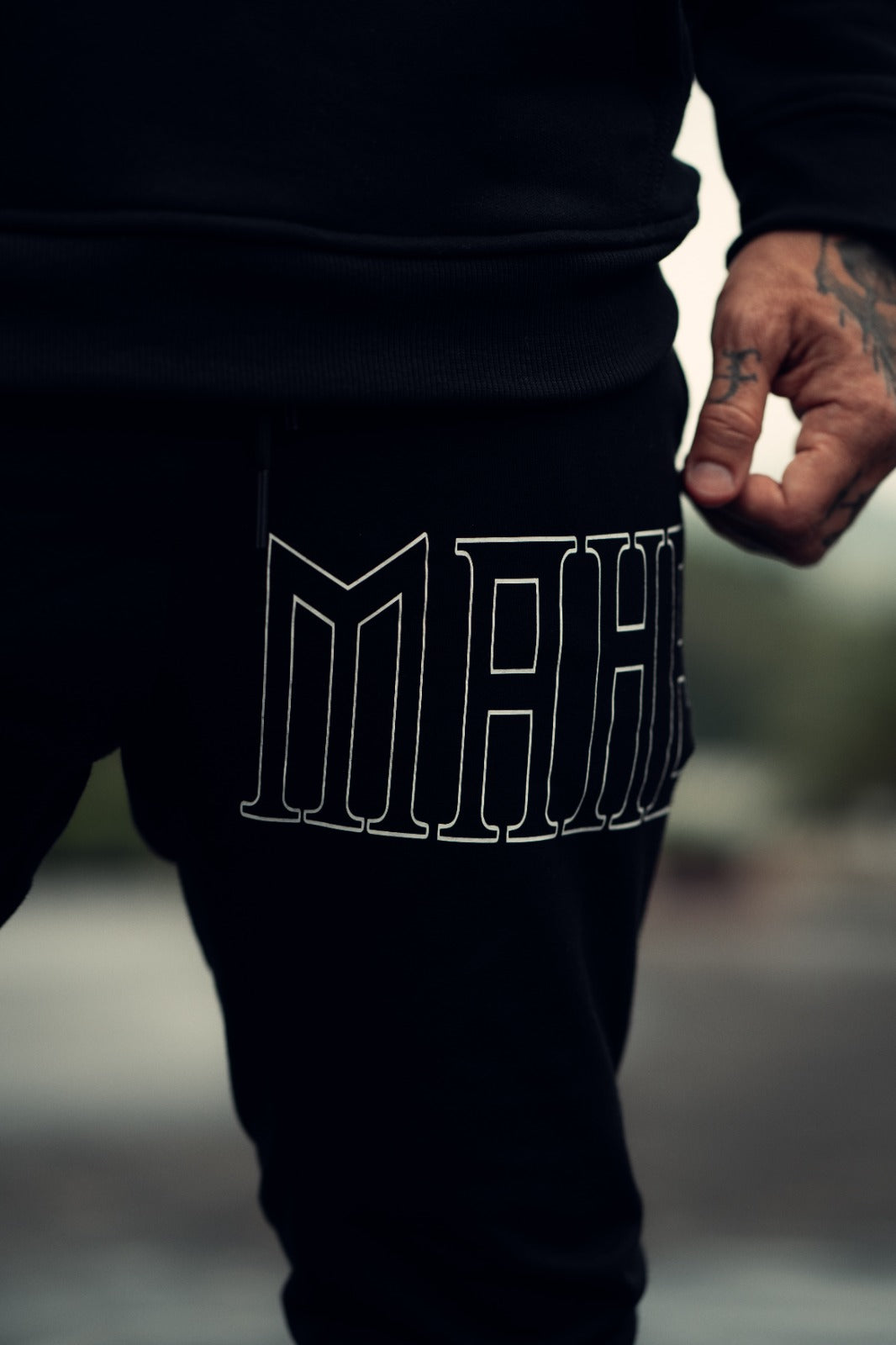 calça mahe race fury black