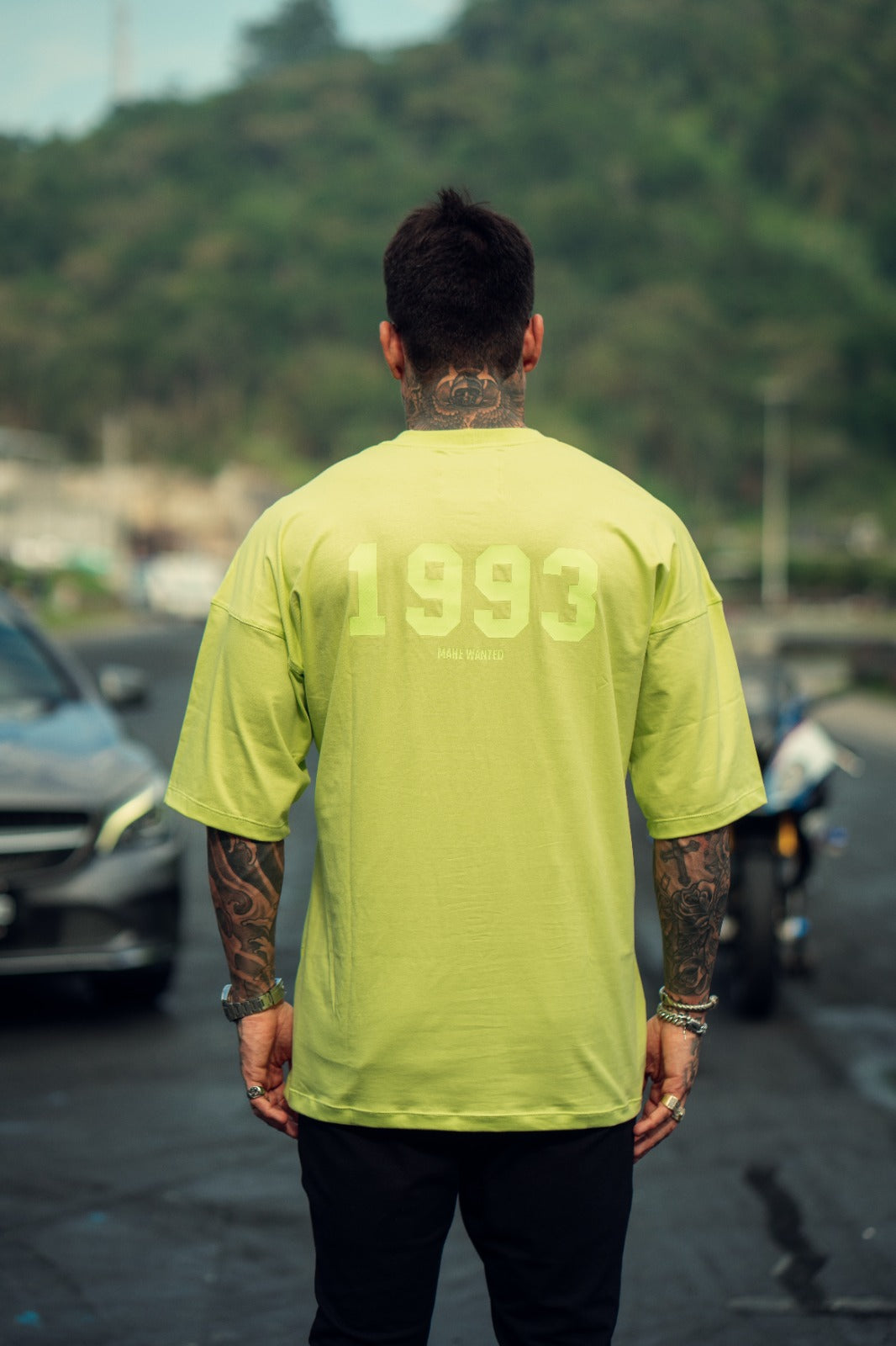 camiseta mahe over memories 1993 lemon
