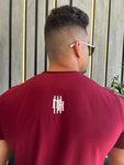 Camiseta Mahe Bold Wine