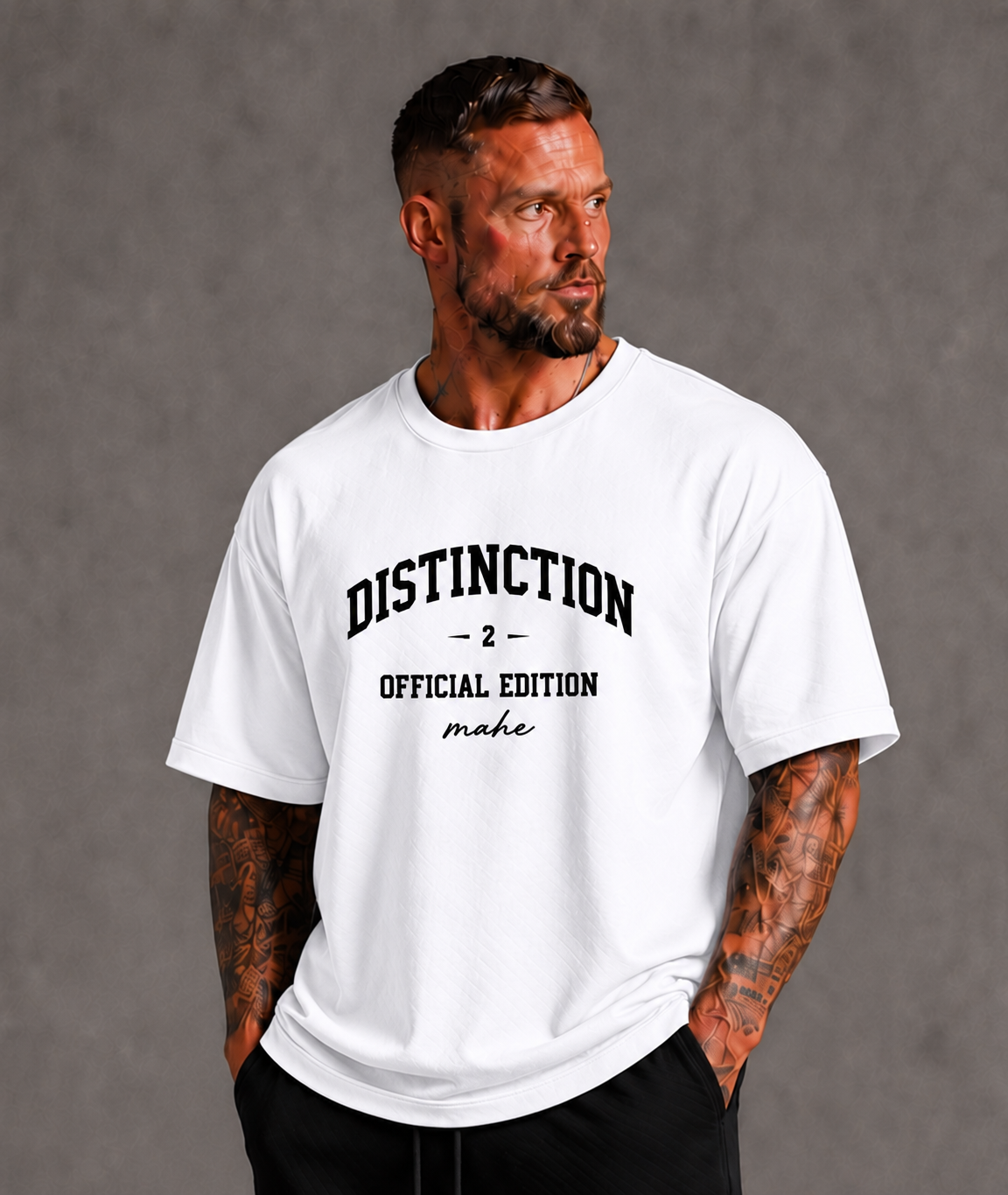camiseta mahe over distinction