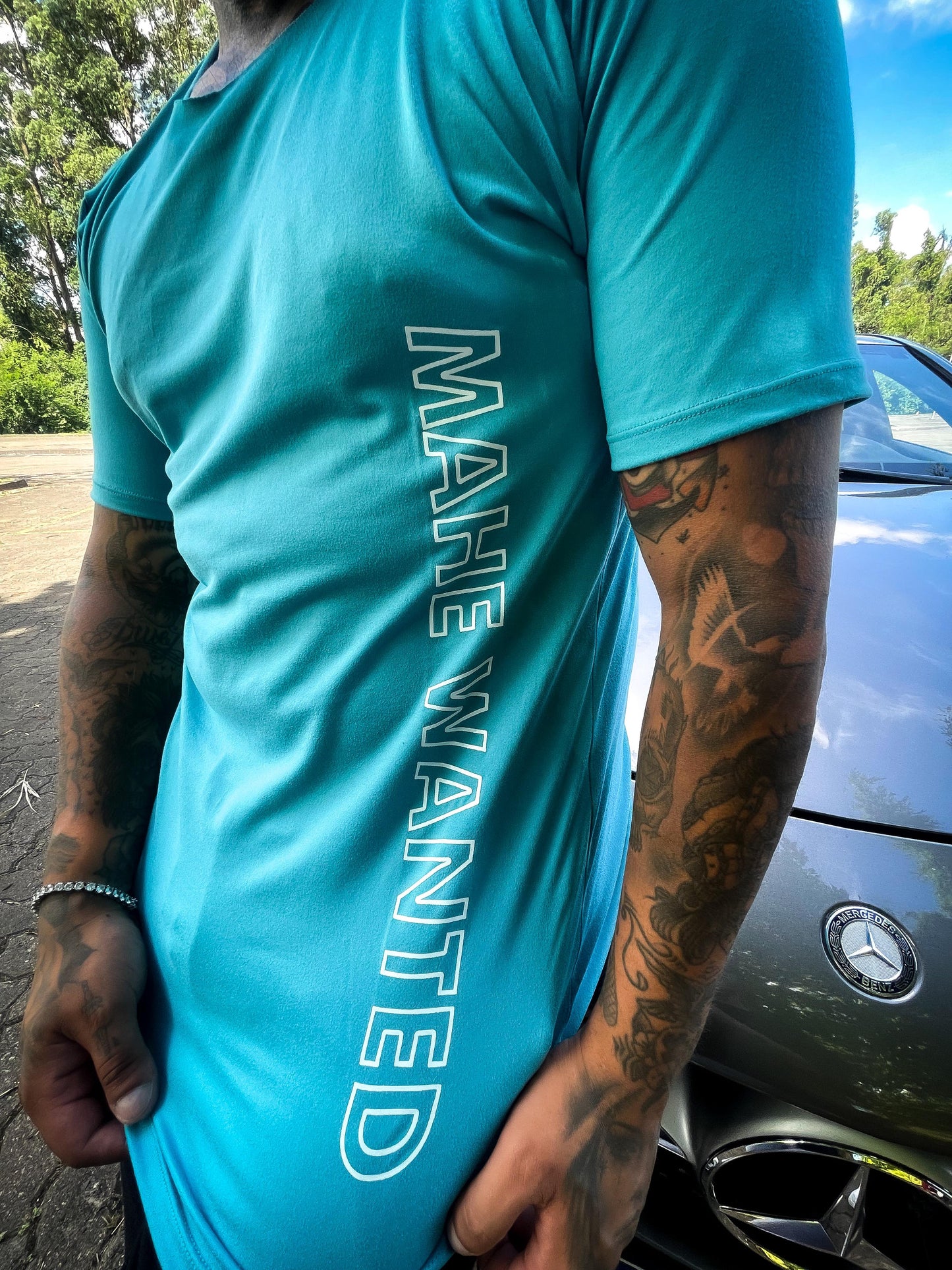 camiseta mahe blue water