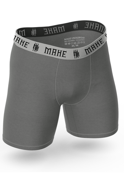 Cueca Mahe Boxer Cotton Gray Ref. 2020