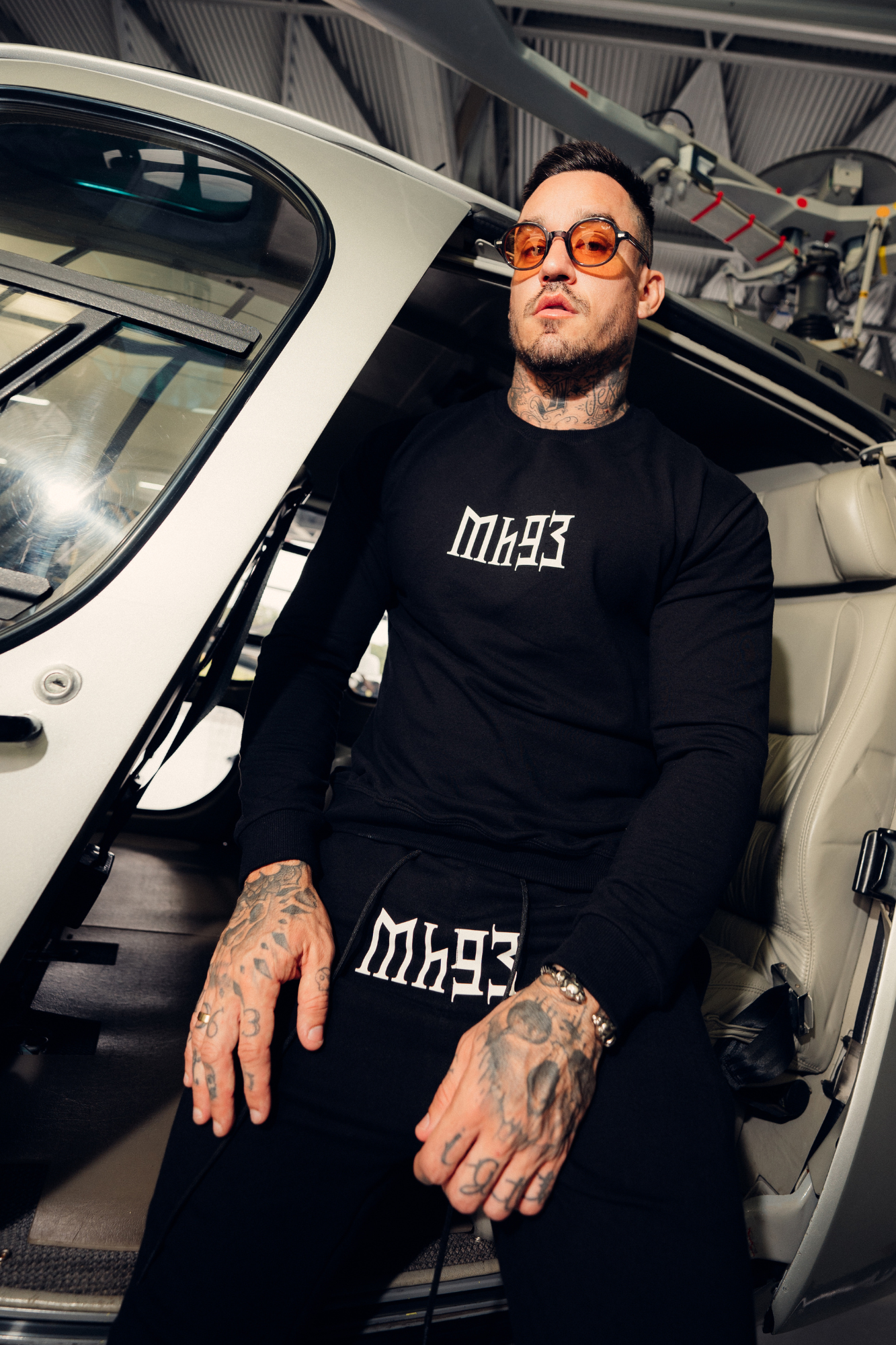 moletom mahe black trip