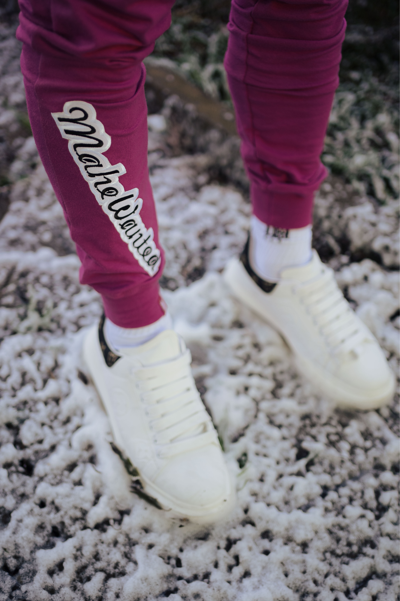 calça mahe purple