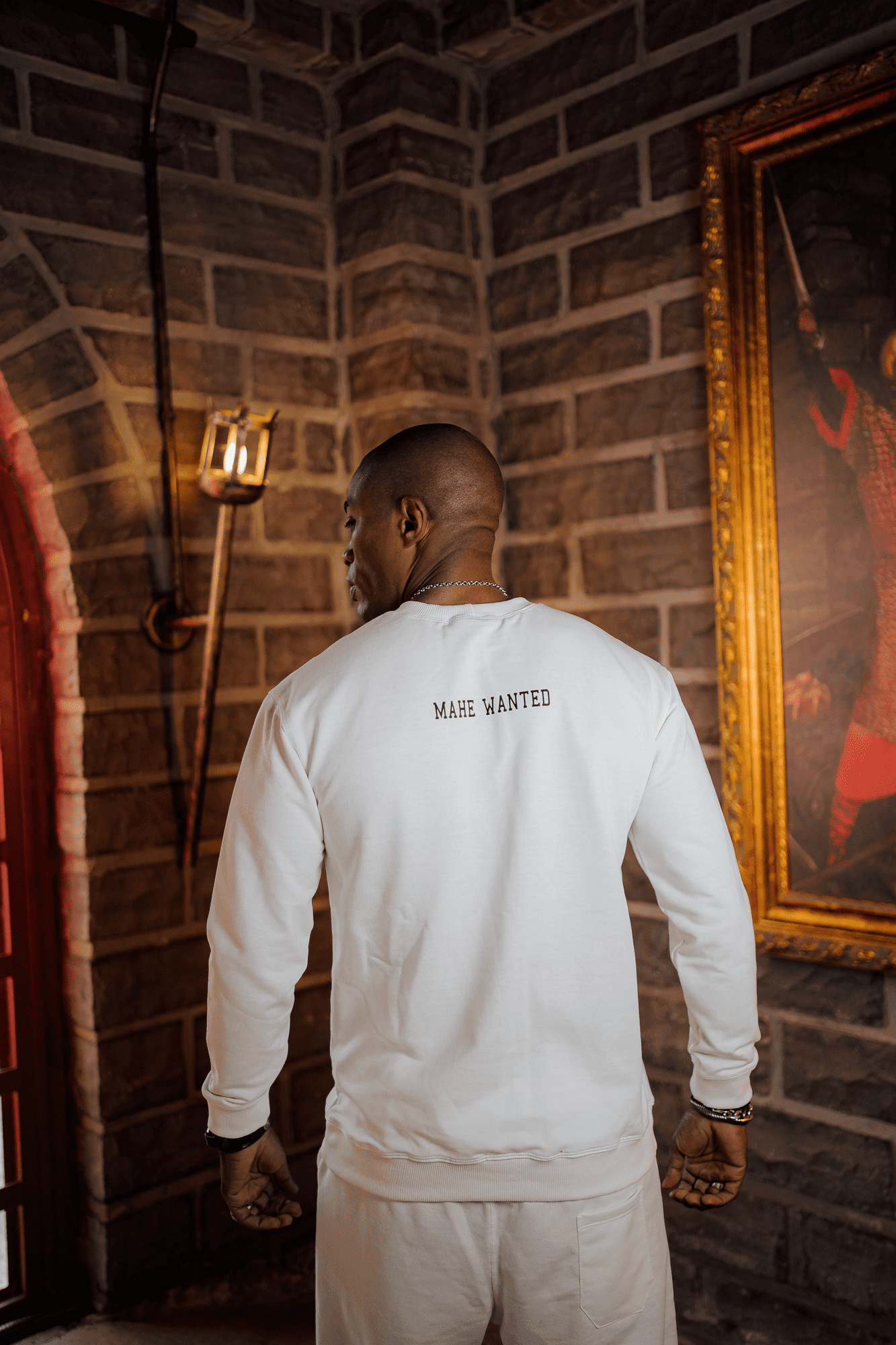 moletom mahe knight white