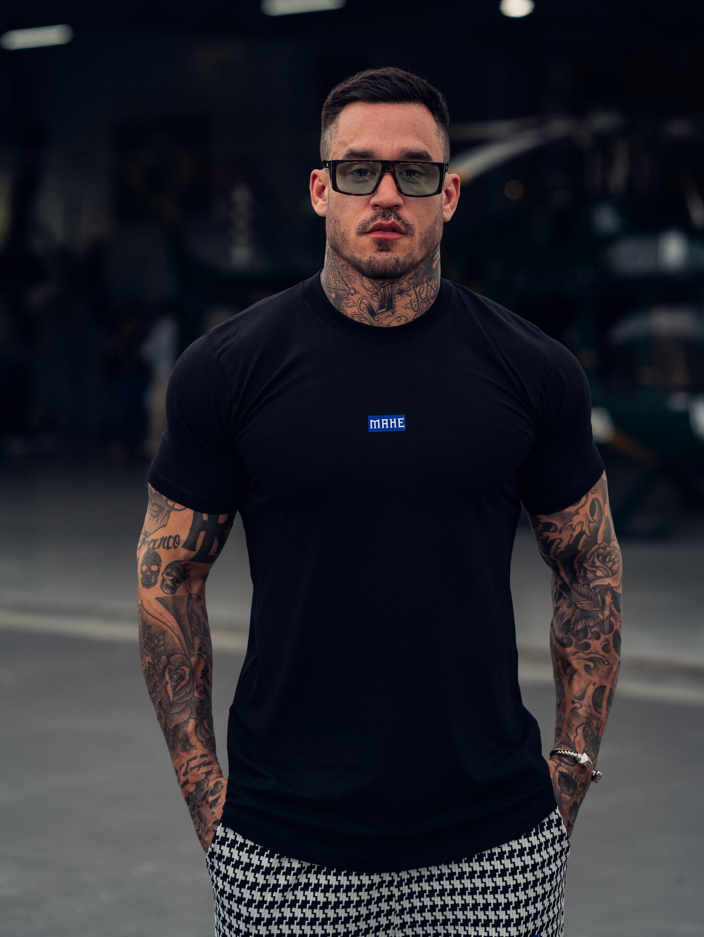 camiseta mahe black flat