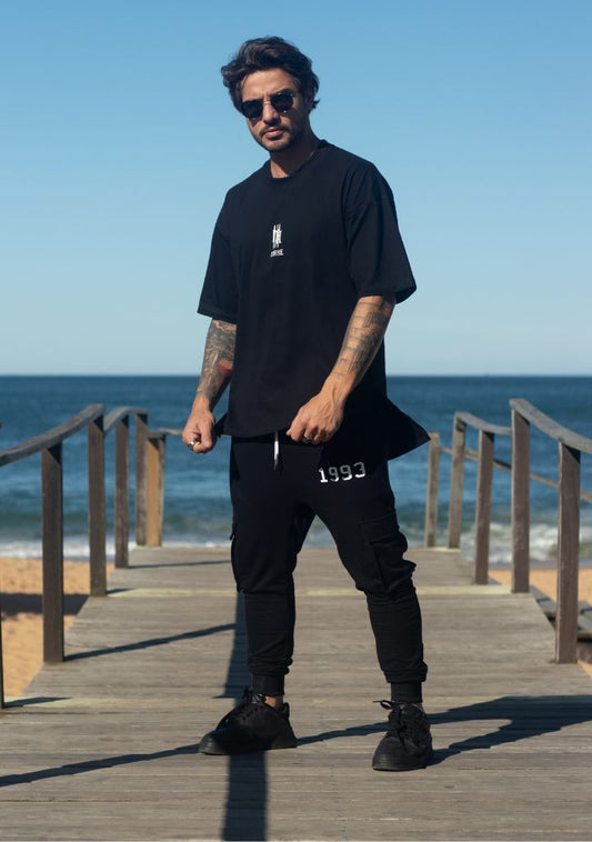 Camiseta mahe Over black