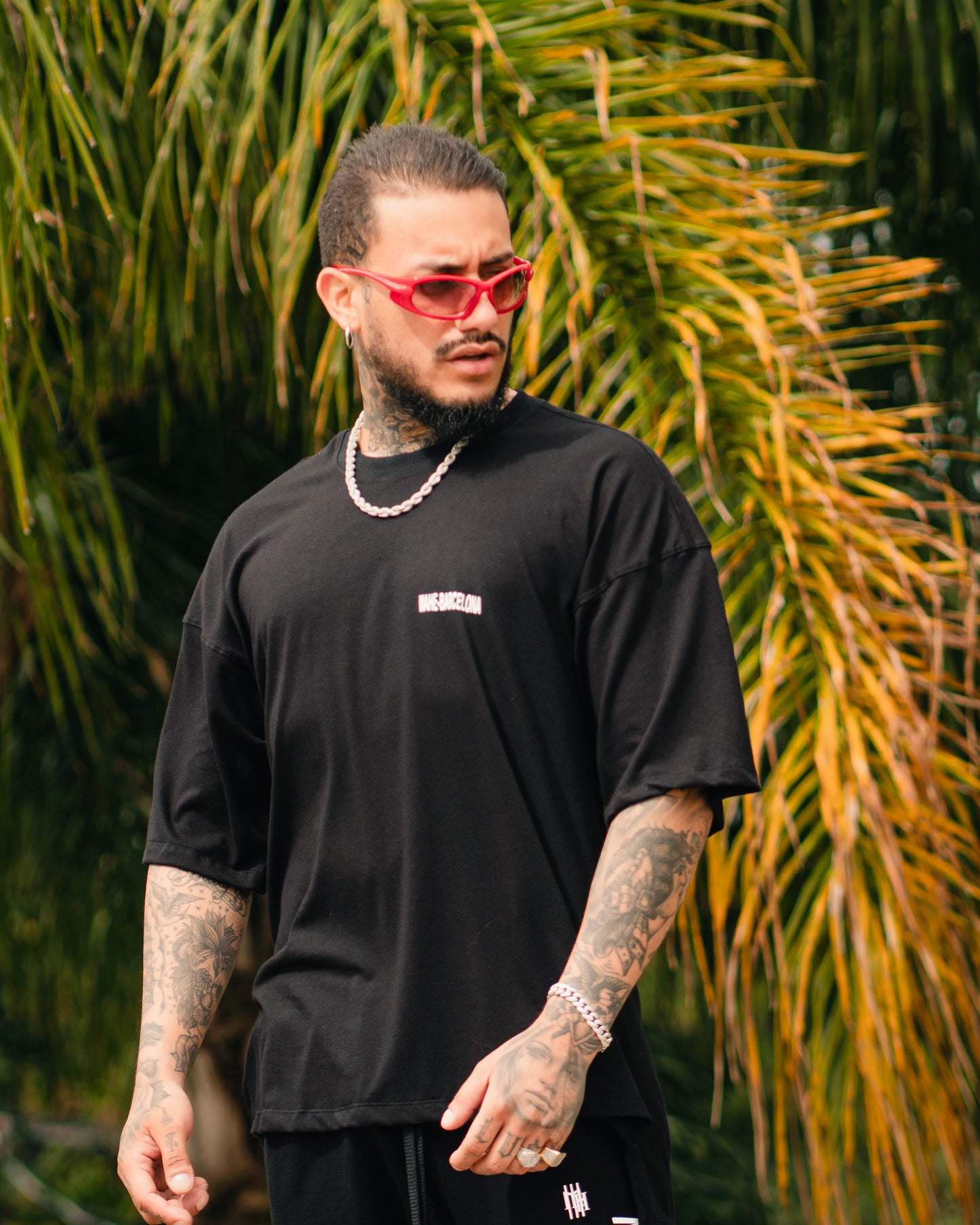 camiseta mahe  over limited black
