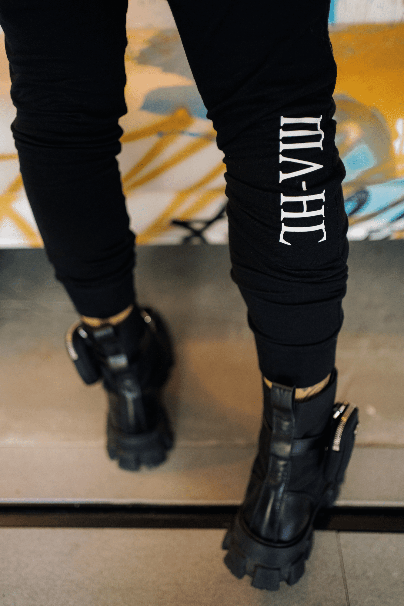 calça mahe black darkness