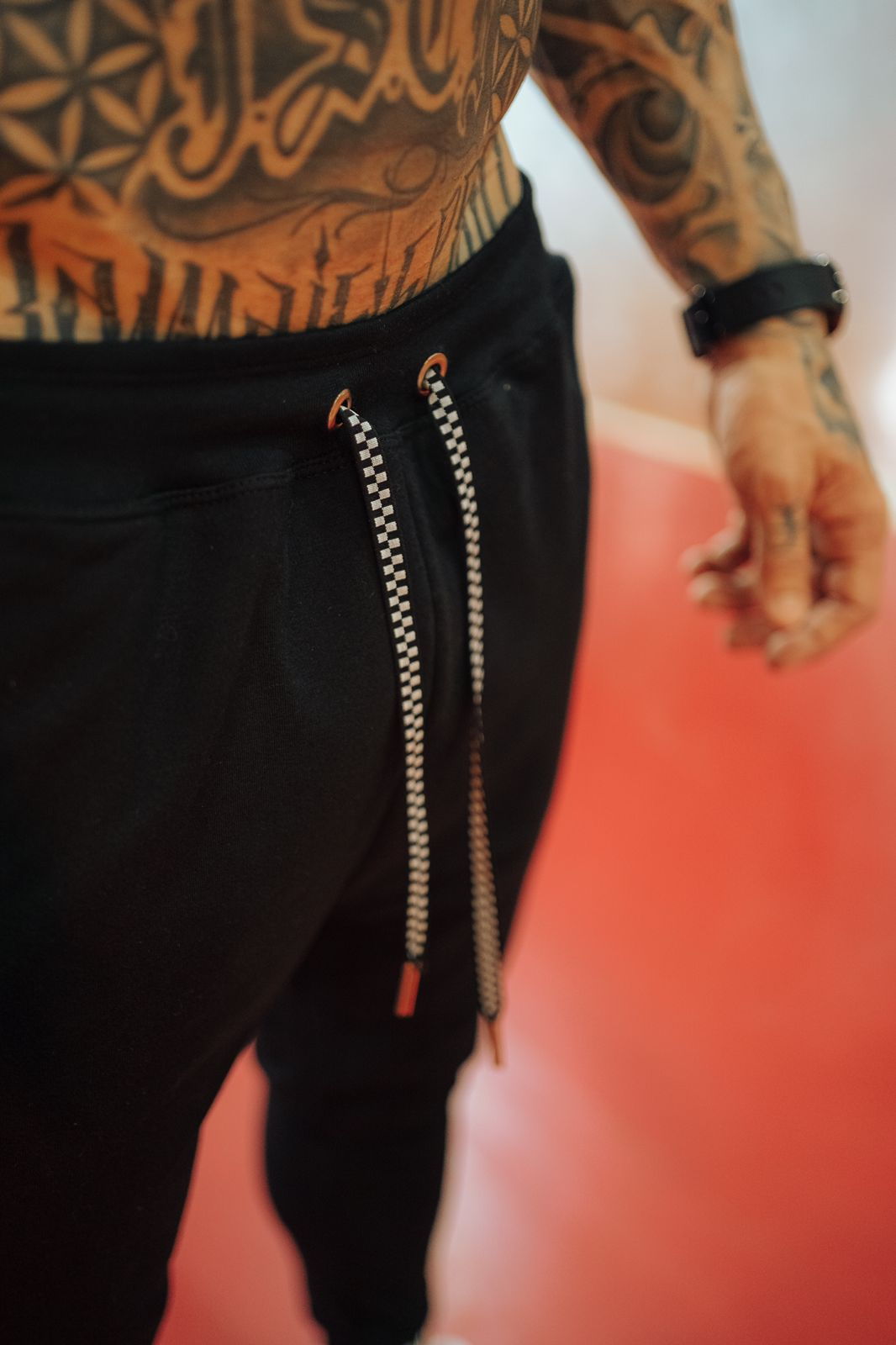 calça mahe night black